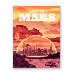 Dome life in Mars (Καμβάς) Dome life in Mars (Καμβάς)