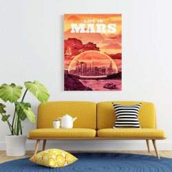Dome life in Mars (Καμβάς) Dome life in Mars (Καμβάς)