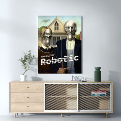 American family robots (Καμβάς) American family robots (Καμβάς)