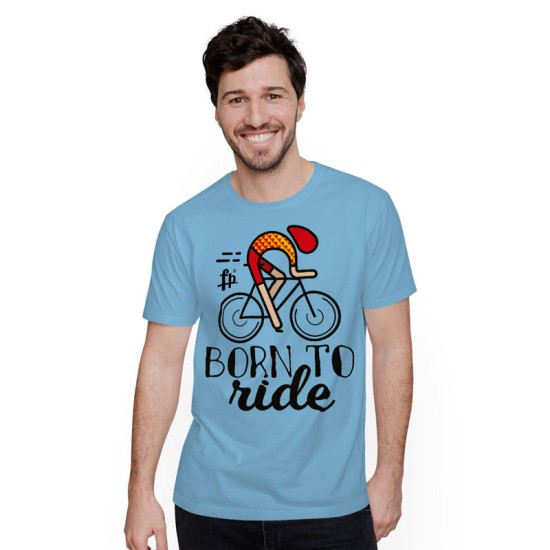 BORN TO RIDE BICYCLE (Κοντομάνικο Ανδρικό / Unisex)