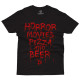 HORROR MOVIES PIZZA AND BEER (Κοντομάνικο Ανδρικό / Unisex)
