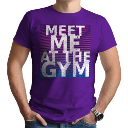 MEET ME AT THE GYM (Κοντομάνικο Ανδρικό / Unisex)