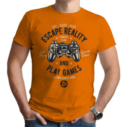 ESCAPE REALITY PLAY GAMES (Κοντομάνικο Ανδρικό / Unisex)