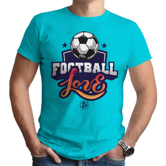 FOOTBALL LOVE (Κοντομάνικο Ανδρικό / Unisex)