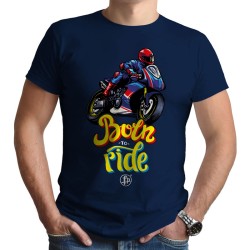 BORN TO RIDE (Κοντομάνικο Ανδρικό / Unisex)
