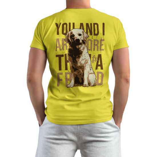 MORE THAN A FRIEND (Κοντομάνικο Ανδρικό / Unisex)