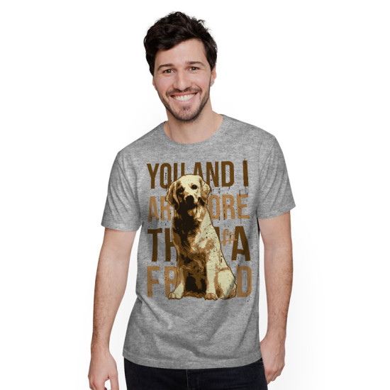 MORE THAN A FRIEND (Κοντομάνικο Ανδρικό / Unisex)