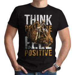 THINK POSITIVE FEEL POSITIVE (Κοντομάνικο Ανδρικό / Unisex)