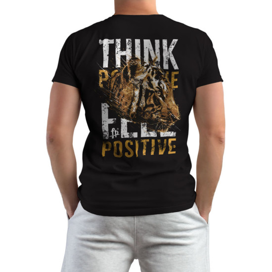 THINK POSITIVE FEEL POSITIVE (Κοντομάνικο Ανδρικό / Unisex) THINK POSITIVE FEEL POSITIVE (Κοντομάνικο Ανδρικό / Unisex)
