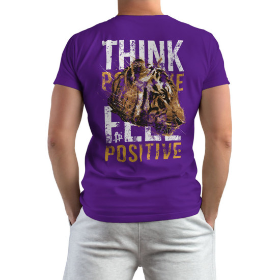 THINK POSITIVE FEEL POSITIVE (Κοντομάνικο Ανδρικό / Unisex) THINK POSITIVE FEEL POSITIVE (Κοντομάνικο Ανδρικό / Unisex)