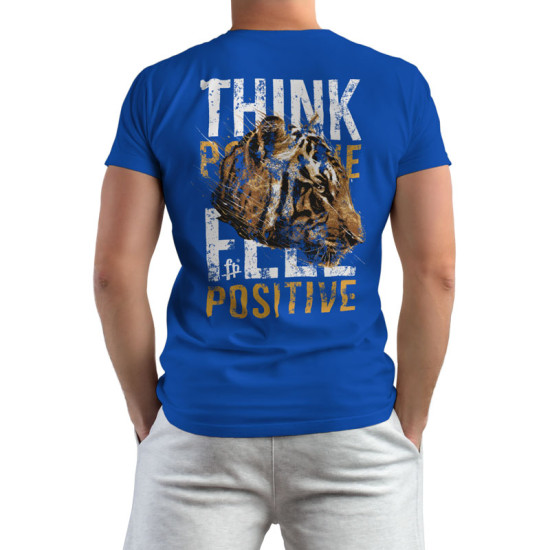 THINK POSITIVE FEEL POSITIVE (Κοντομάνικο Ανδρικό / Unisex) THINK POSITIVE FEEL POSITIVE (Κοντομάνικο Ανδρικό / Unisex)