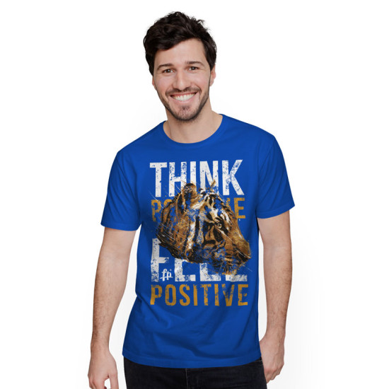 THINK POSITIVE FEEL POSITIVE (Κοντομάνικο Ανδρικό / Unisex) THINK POSITIVE FEEL POSITIVE (Κοντομάνικο Ανδρικό / Unisex)