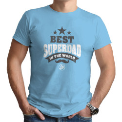 BEST SUPERDAD IN THE WORLD (Κοντομάνικο Ανδρικό / Unisex)