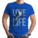 WHERE THERE IS LOVE YOU WILL FIND A LIFE (Κοντομάνικο Ανδρικό / Unisex)