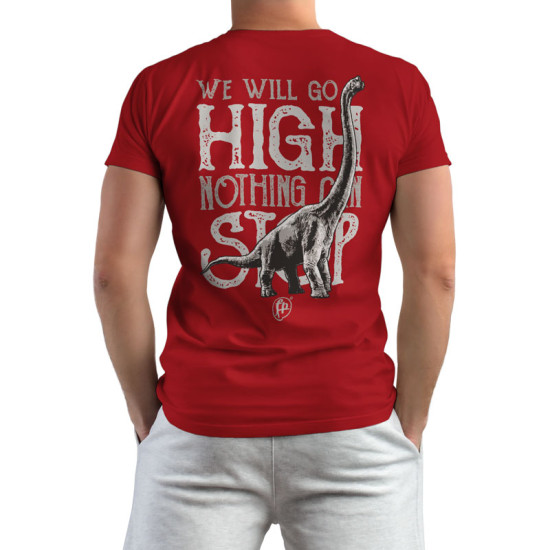 WE WILL GO HIGH NOTHING CAN STOP (Κοντομάνικο Ανδρικό / Unisex)