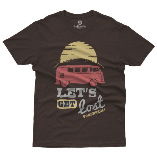 LET'S GET LOST SOMEWHERE (Κοντομάνικο Ανδρικό / Unisex)