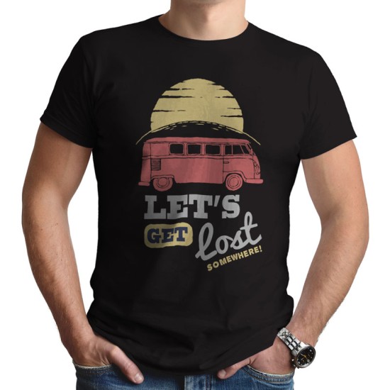 LET'S GET LOST SOMEWHERE (Κοντομάνικο Ανδρικό / Unisex)