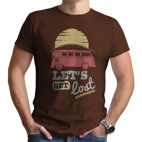 LET'S GET LOST SOMEWHERE (Κοντομάνικο Ανδρικό / Unisex)