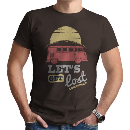 LET'S GET LOST SOMEWHERE (Κοντομάνικο Ανδρικό / Unisex)