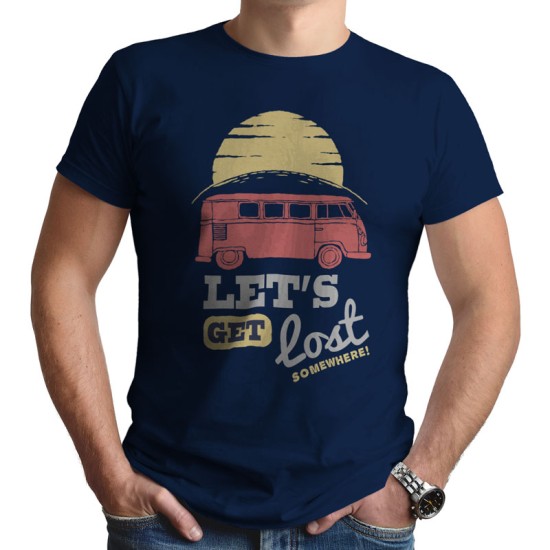 LET'S GET LOST SOMEWHERE (Κοντομάνικο Ανδρικό / Unisex)