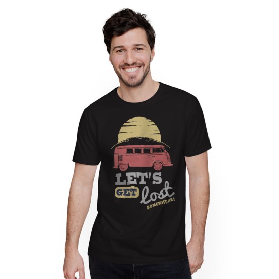 LET'S GET LOST SOMEWHERE (Κοντομάνικο Ανδρικό / Unisex)