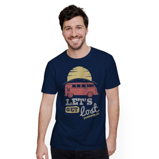 LET'S GET LOST SOMEWHERE (Κοντομάνικο Ανδρικό / Unisex)
