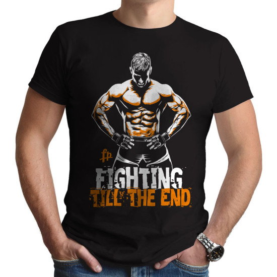 MMA FIGHTING TILL THE END (Κοντομάνικο Ανδρικό / Unisex)