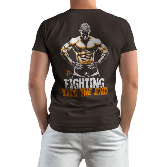 MMA FIGHTING TILL THE END (Κοντομάνικο Ανδρικό / Unisex)