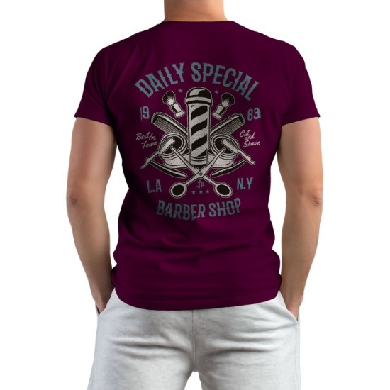 DAILY SPECIAL BARBER SHOP (Κοντομάνικο Ανδρικό / Unisex) DAILY SPECIAL BARBER SHOP (Κοντομάνικο Ανδρικό / Unisex)