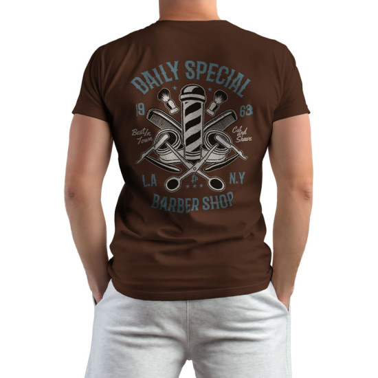 DAILY SPECIAL BARBER SHOP (Κοντομάνικο Ανδρικό / Unisex) DAILY SPECIAL BARBER SHOP (Κοντομάνικο Ανδρικό / Unisex)
