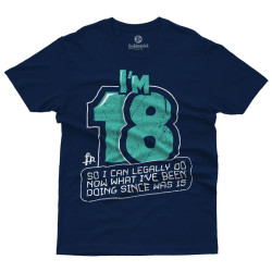 I'm 18 (Κοντομάνικο Ανδρικό / Unisex) I'm 18 (Κοντομάνικο Ανδρικό / Unisex)