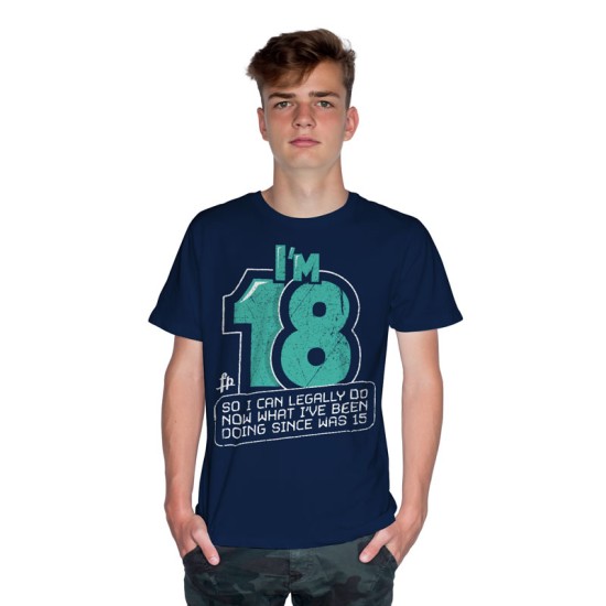 I'm 18  (Κοντομάνικο Ανδρικό / Unisex)