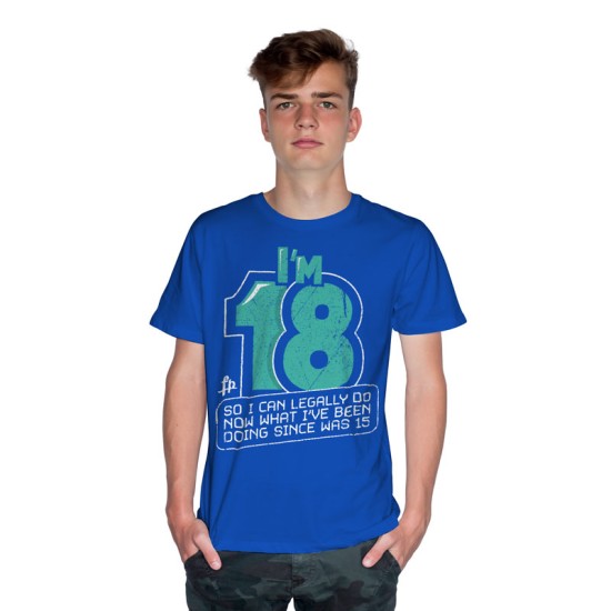 I'm 18  (Κοντομάνικο Ανδρικό / Unisex)