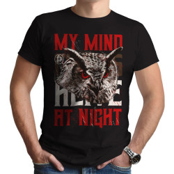 My Mind Comes Alive At Night  (Κοντομάνικο Ανδρικό / Unisex)