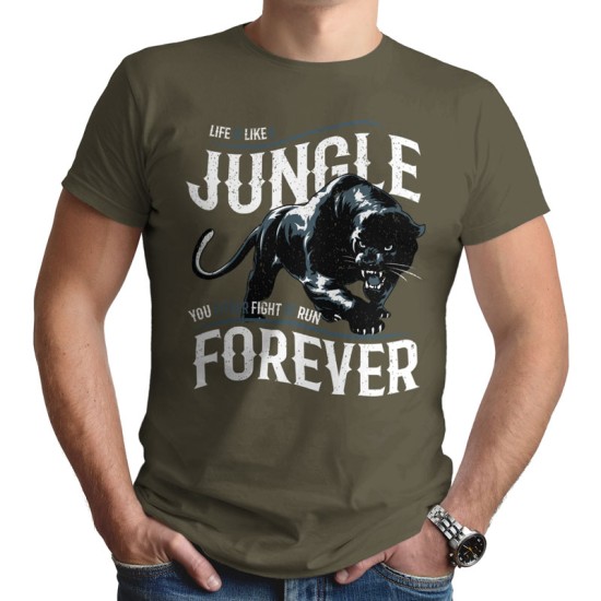 Life Is Like A Jungle (Κοντομάνικο Ανδρικό / Unisex)