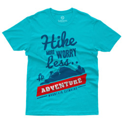 Hike More Worry Less (Κοντομάνικο Ανδρικό / Unisex) Hike More Worry Less (Κοντομάνικο Ανδρικό / Unisex)