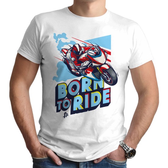 Born To Ride (Κοντομάνικο Ανδρικό / Unisex)