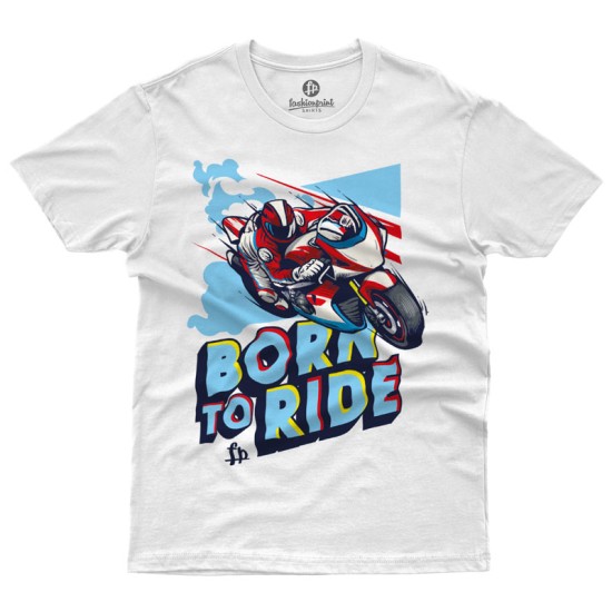 Born To Ride (Κοντομάνικο Ανδρικό / Unisex)