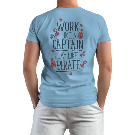 Work Like A Captain (Κοντομάνικο Ανδρικό / Unisex)
