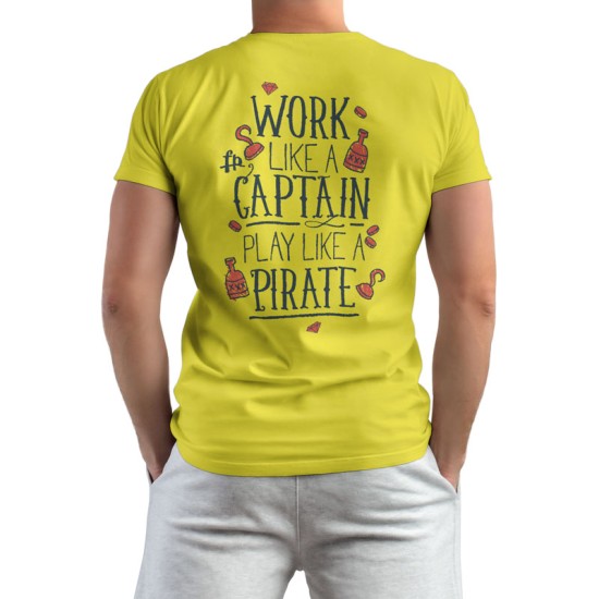 Work Like A Captain (Κοντομάνικο Ανδρικό / Unisex)