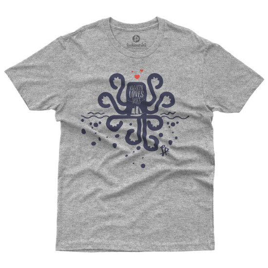 Kraken Loves Boat (Κοντομάνικο Ανδρικό / Unisex)