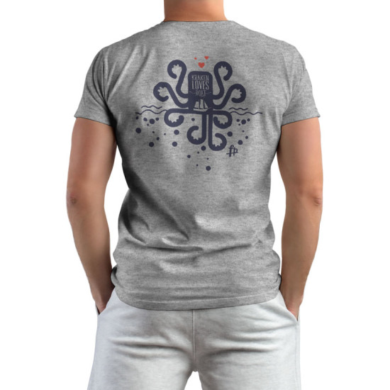 Kraken Loves Boat (Κοντομάνικο Ανδρικό / Unisex)