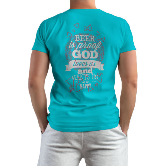 Beer Is Proof God Loves Us (Κοντομάνικο Ανδρικό / Unisex) Beer Is Proof God Loves Us (Κοντομάνικο Ανδρικό / Unisex)