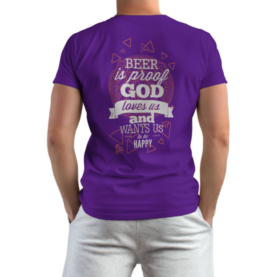 Beer Is Proof God Loves Us (Κοντομάνικο Ανδρικό / Unisex) Beer Is Proof God Loves Us (Κοντομάνικο Ανδρικό / Unisex)