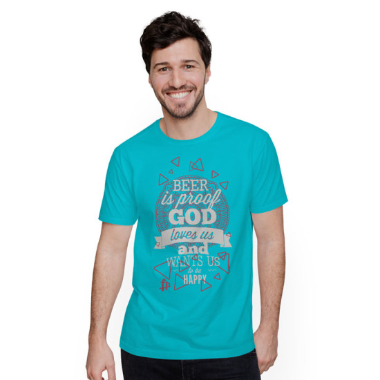 Beer Is Proof God Loves Us (Κοντομάνικο Ανδρικό / Unisex) Beer Is Proof God Loves Us (Κοντομάνικο Ανδρικό / Unisex)