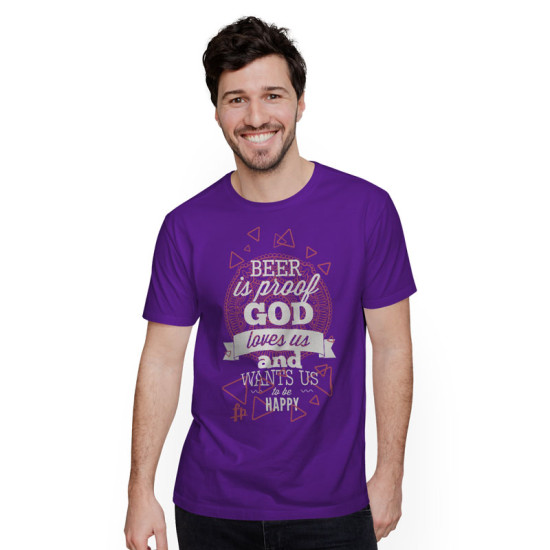 Beer Is Proof God Loves Us (Κοντομάνικο Ανδρικό / Unisex) Beer Is Proof God Loves Us (Κοντομάνικο Ανδρικό / Unisex)