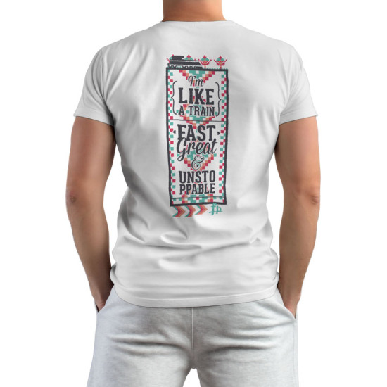 I'm Like A Train Fast Great And Unstoppable (Κοντομάνικο Ανδρικό / Unisex)