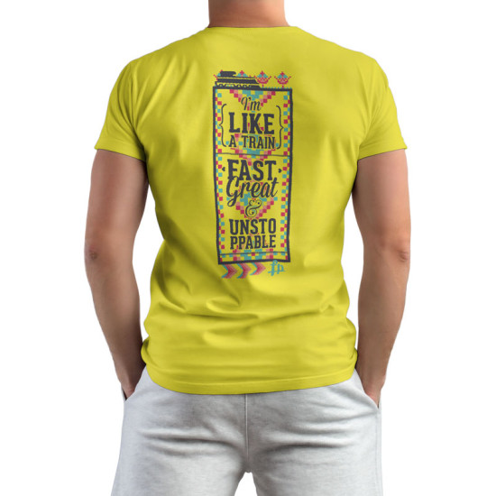 I'm Like A Train Fast Great And Unstoppable (Κοντομάνικο Ανδρικό / Unisex)