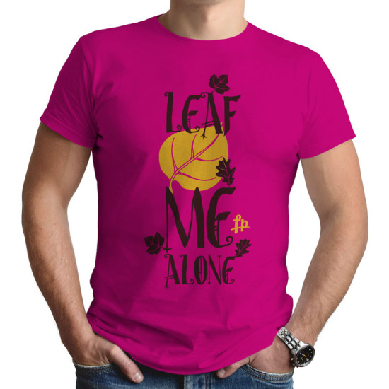 Leaf Me Alone (Κοντομάνικο Ανδρικό / Unisex)