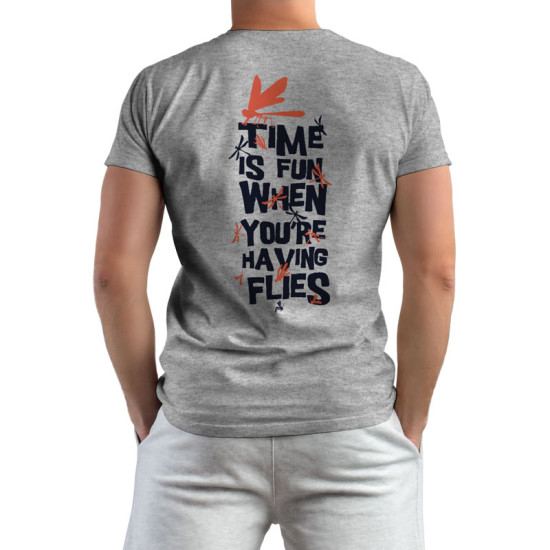 Time Is Fun When You're Having Flies (Κοντομάνικο Ανδρικό / Unisex)